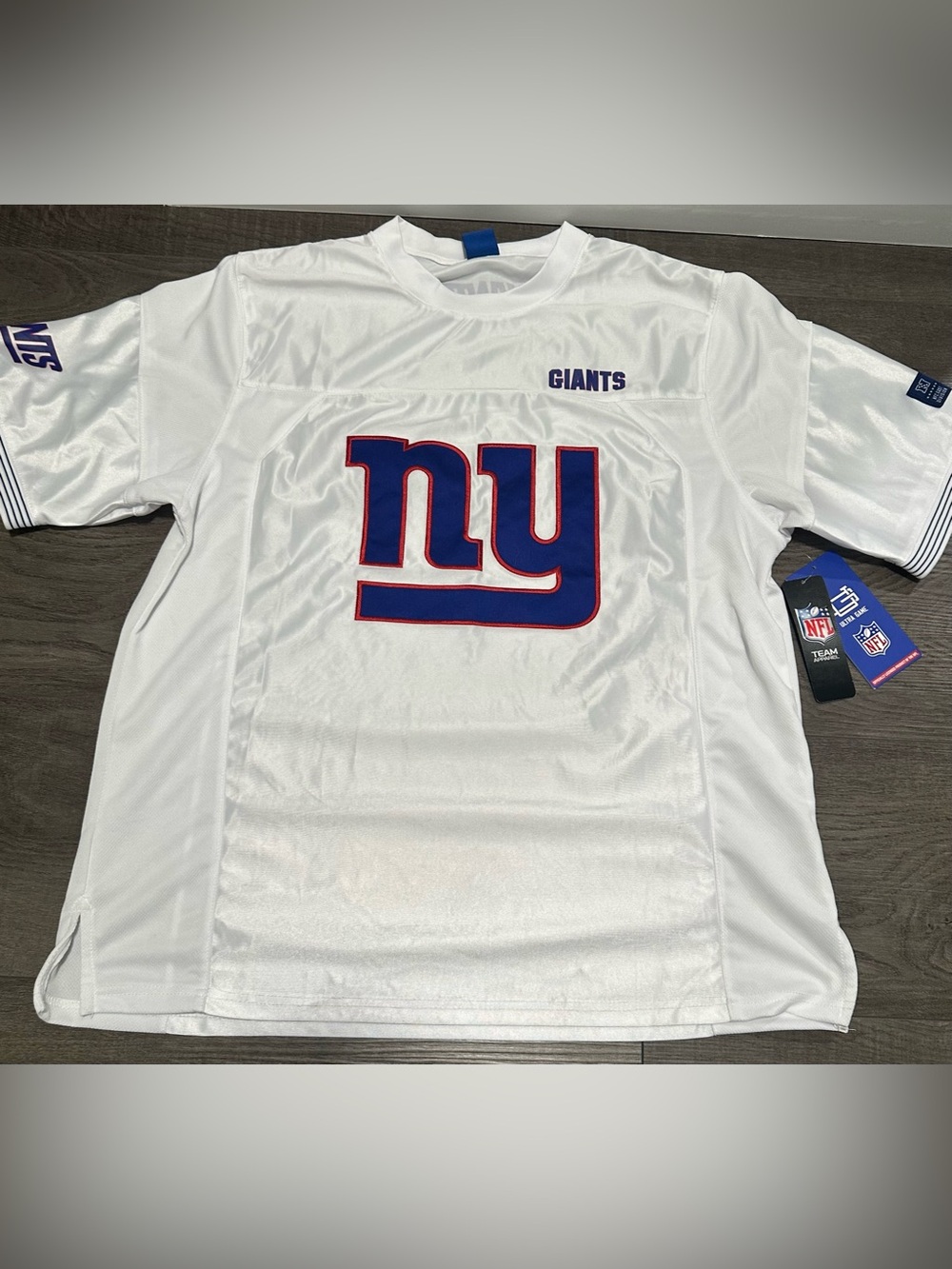 New York Giants Football Jersey, XL, Ultra Game Official Licensed Team Apparel